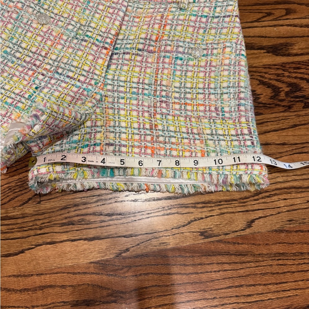 Rainbow Tweed Generation Love Diaz Shorts Sz 4 New With Tags - Picture 14 of 16